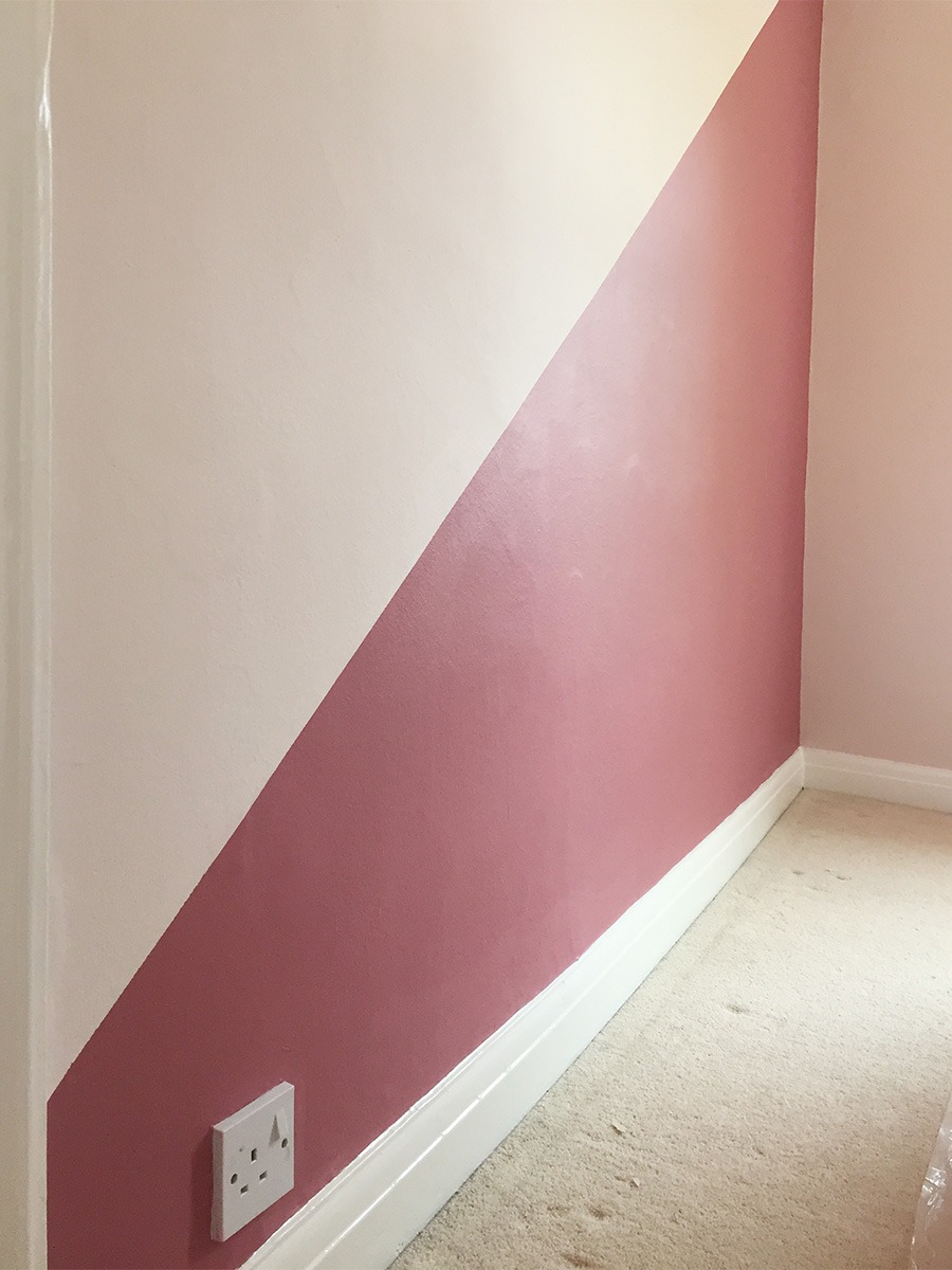 Feature Two Colour Painted Wall, Shefford